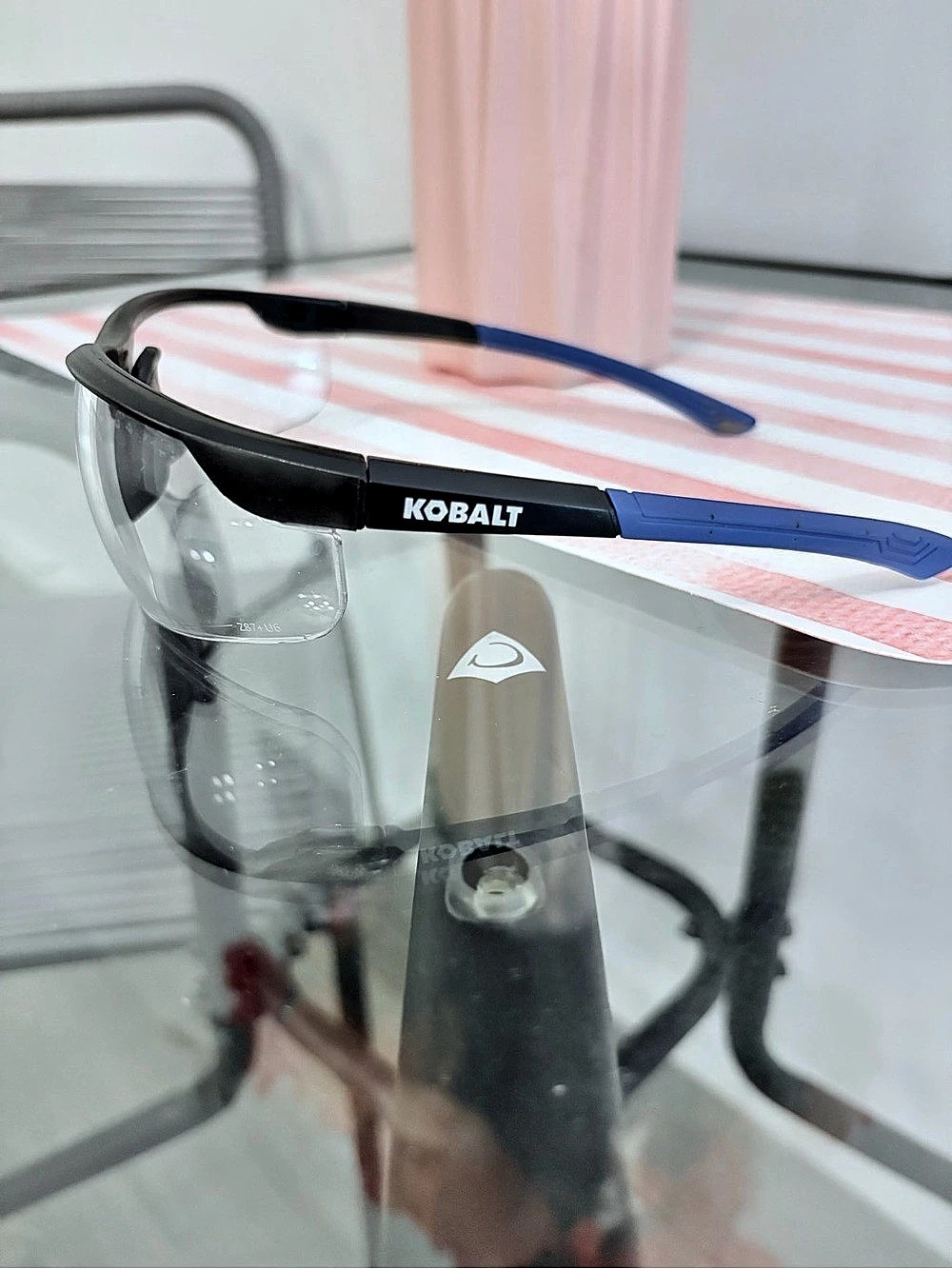 Kobalt Protective Glasses Black & Blue Like New